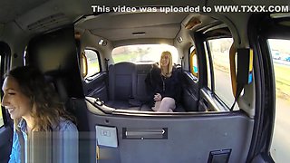 Female Fake Taxi Horny minx has steamy taxi sex with bisexual Dutch babe