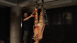 Yuri Matsushima Pregnant race queen in bondage