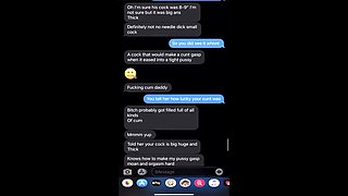 Hotwife Cheats with Sexting - Dirty Talk & Bald Pussy Action