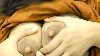 Hot Desi Girl On video call, Fingring first time with bf