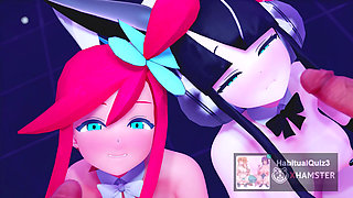 mmd r18 sex bitch group sex gangbang milf anal suck blowjob ahegao dildo anal 3d hentai