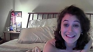 Amateur Webcam Teen Flashes Masturbates