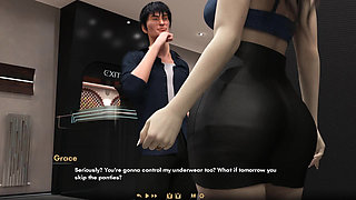 Darker.the Lesbian Lewdness of the Married Woman in the Clothing Store - Episode 12,13