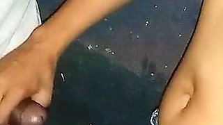 Blowjob Series Having Blowjob Behind the Truck at Midnight