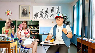 TORCELINI. School. Biology lesson 7. Teacher Wixter. SFW