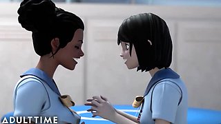 Hentai Step-Sister Fucks Step-Bro & Lesbian Anime Sex - Uncensored