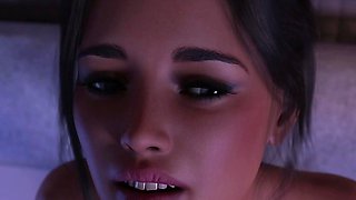 Big Step Sister Gets Horny at Night so I Help Her to Cum - 3D Hentai Animated Porn - Life in Santa County