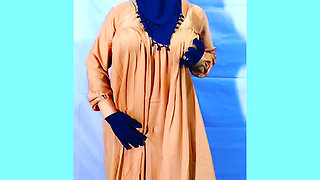 Beautiful Amena Bhabhi has sex indoors wearing a burqa and hijab