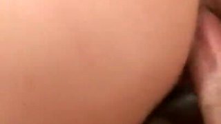 An oiled MILF anally banged