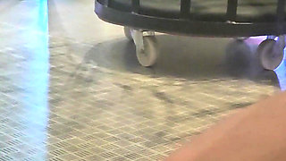 Lady Zara Feet Licking Bare Foot Stimulation Jerkoff Contest Cum Eating