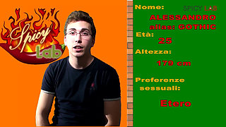 The Casting of Gothic, a Young Man Eager to Pursue a Porn Career, Also Breaks Luna Dark's Pussy