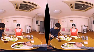 Asian hot MILF vr porn