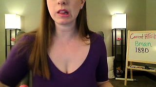 Big boobs milf masturbates with her dildo