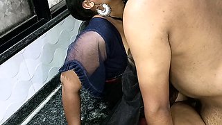 Real Married Indian Couple Hardcore Sex In Kitchen