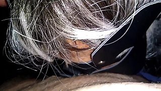 Shared Slut Wife Enjoying in Gloryhole Cabin with Friends