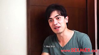 Sexy Stepmom Vika Borja Gives Hot Blowjob & Creampie in High Heels
