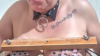 BDSM on Myself with Some Wax Play