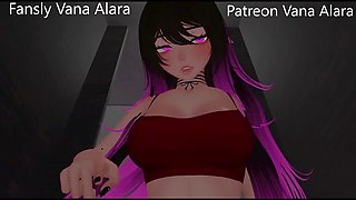 Gaming VRChat Joi with some rule 34 and female domination action