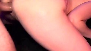 Perfect Brunette Begs for Daddy's Creampie