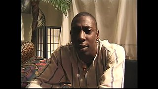 Black MILF Ass Fucked by the Pool and Cummed in Mouth by Monster Black Cock