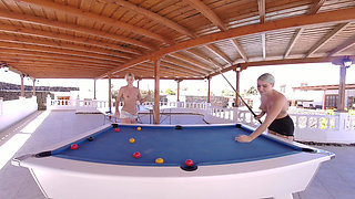 Marie & Chloe - Topless Pool