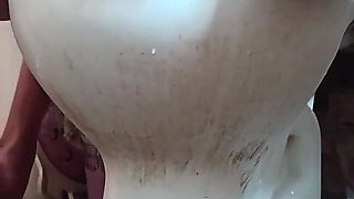 Unfaithful Step Sister with Her Ass Gets Hot Milk From Her Step Brother in the Shower