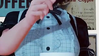 Customer in a Maid Cafe : 3D Porn
