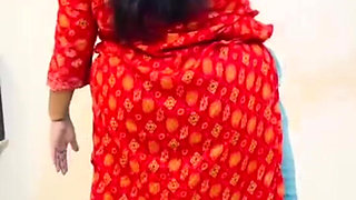 Indian Desi Girl Training in Front of Step Brother