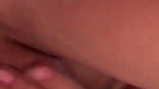 Stacy Myauk, brunette teen masturbates and fucks cock in her mouth and ass