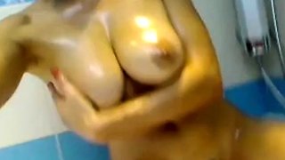 Big-Titted Babe Mila's Amateur Webcam Show