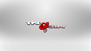 Becky Black, Tia Ling and Kitty Langdon BBC Orgy