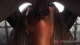 Superb sweet thing - extreme gagging clip - 3DXPassion