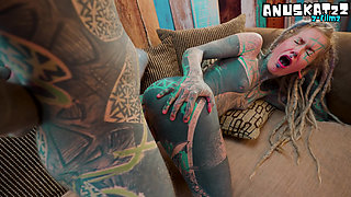 High Heeled Dreadhead BWC Gape, FACIAL, ANAL