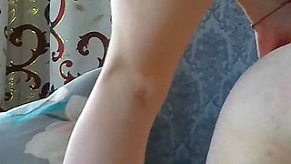 Double Dildo Masturbation