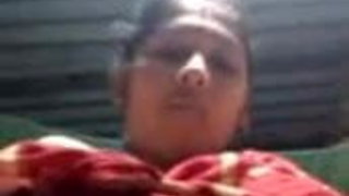 Beautiful Big Boob Bangali House Wife Selfie Part 2