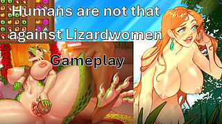 Humans are not that against Lizardwomen (UNCENSORED)- Gameplay (no commentary)