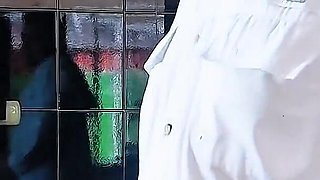 Manager Fucks His Secretary in the Kitchen After He Sucks His Dick, Licks Her Breasts and Pussy