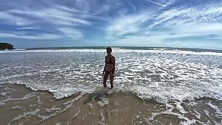 Relaxing Beach Day Turns Into Hardcore Fuck Session At Home - British Couple Kinky Doggy Style & Blowjob