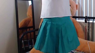 Hot amateur naked teen toys her pussy
