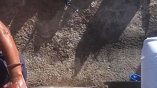 Desi Bhabhi Sukunmi Outdoor Bathroom Fuck - Big Tits Jungle Sex in the Field