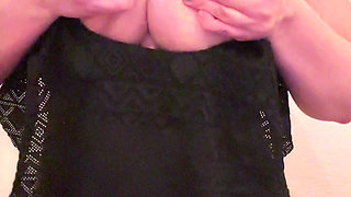 Cum Watch Stepmommy Strip From a Bathing Suit and Milk Her Sweet Tits