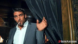 Toni Ribas Leads Steamy Threesome in Smoky Den