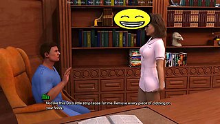 A life worth living: married nurse naked with the doctor in his office - Episode 30