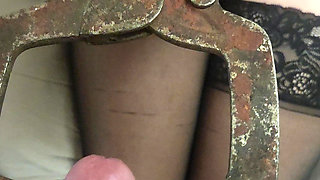 Pt3 Good Girl Enjoys Rope Play with Hubby's Balls