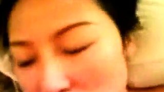 Lebanese-Chinese Chick Bangs a Black Guy