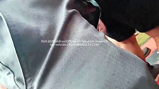 Wow! One Of The Best Videos, She Was Enjoying Feeling The