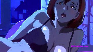 Sexy Momo Gets All Holes Filled - Hot Hentai Anal & Creampie Action