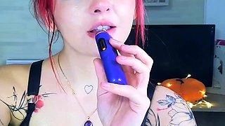 Emo Teen Becka Solo Webcam Masturbation Porn