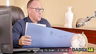 Hot Czech Slut Came To The Interview And Was Fucked On The Table By Her Bfs Stepdaddy 17 Min