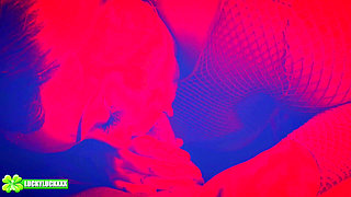 Lucky Gurl Sophia Rose - Red Light Special Amazing POV Blowjob